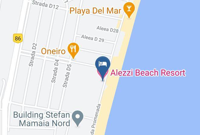 Navodari - Alezzi Beach Resort Maps