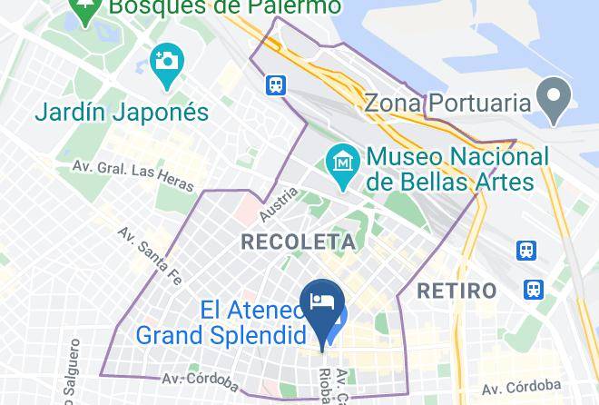 Buenos Aires - Alfa Hotel Maps