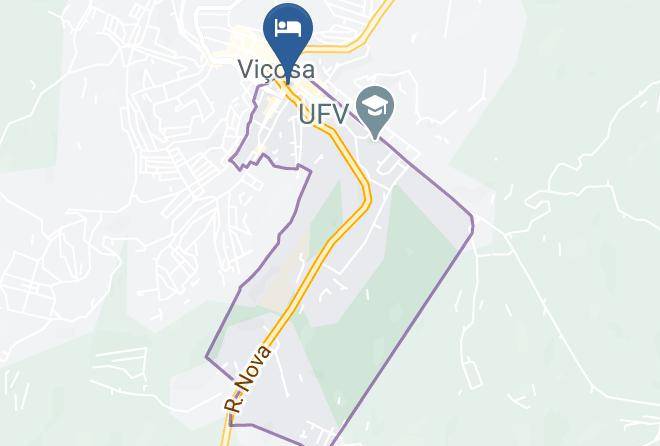 Vicosa - Alfa Hotel Maps