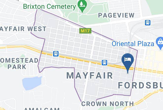City Of Johannesburg - Alfa Mayfair Hotel Maps