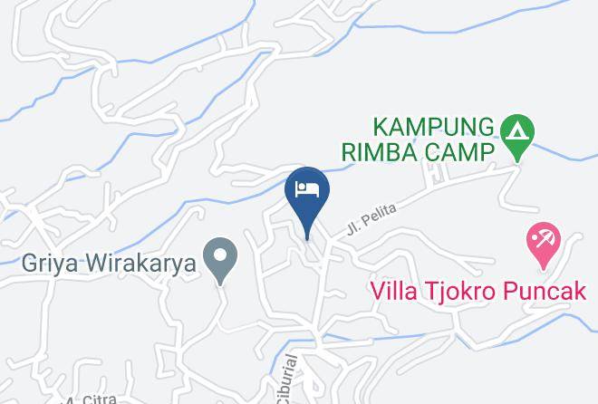 Bogor Regency - Alfa Resort Hotel And Conference Maps