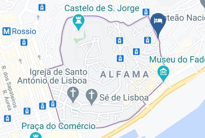 Lisbon - Alfama 35 Rentexperience Maps