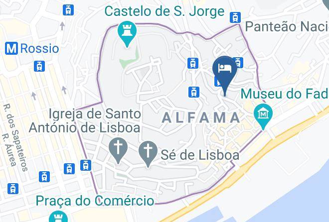 Lisbon - Alfama Charming Experience Maps