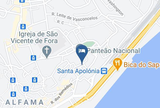 Lisbon - Alfamasweethome 2 Maps