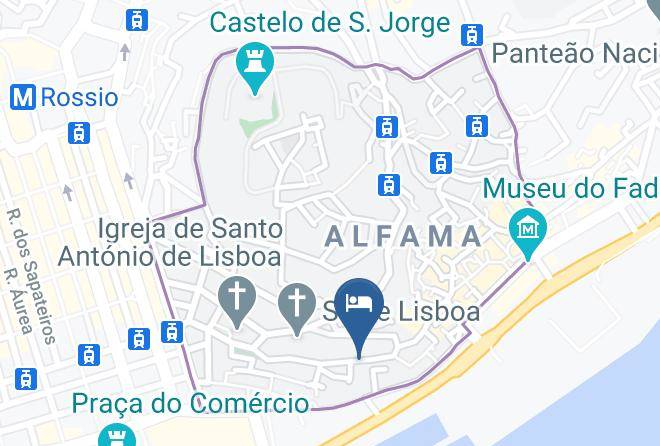 Lisbon - Alfamatejo Maps