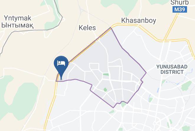 Tashkent - Al Farobiy Hotel Maps
