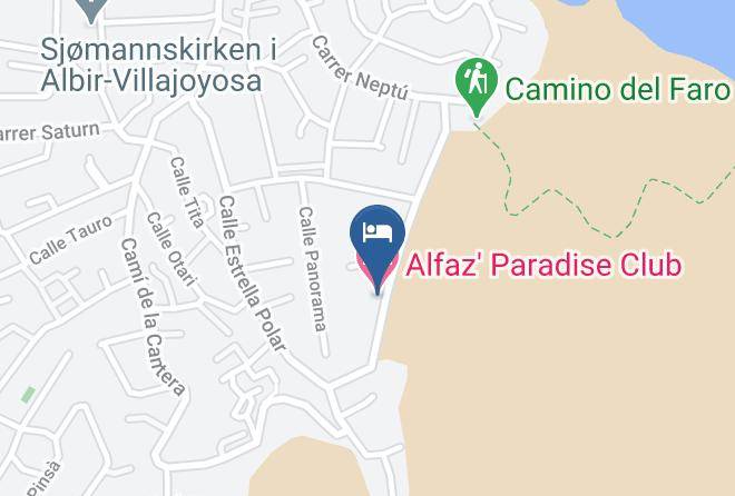 Alicante - Alfaz' Paradise Club Maps