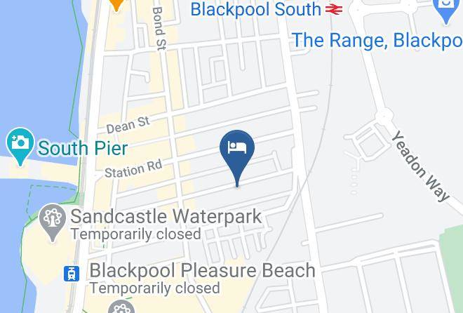 Blackpool - Alfies Hotel Maps