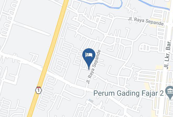 Sidoarjo Regency - Alfina Kost Putri Maps