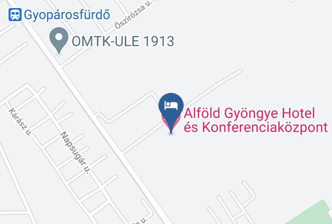 Oroshaza - Alfold Gyongye Hotel Es Konferenciakozpont Maps