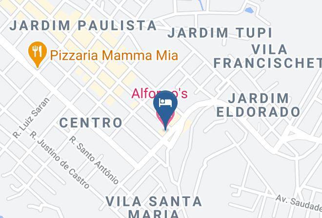 Casa Branca - Alfonso's Hotel Maps