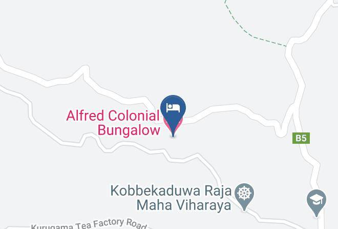 Kandy - Alfred Colonial Bungalow Maps