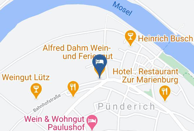 Cochem Zell - Alfred Dahm Wein Und Feriengut Maps