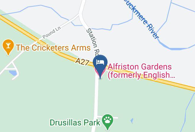 Alfriston Gardens Map