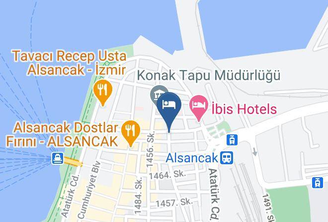 Konak - Algani Residence 2011 Maps