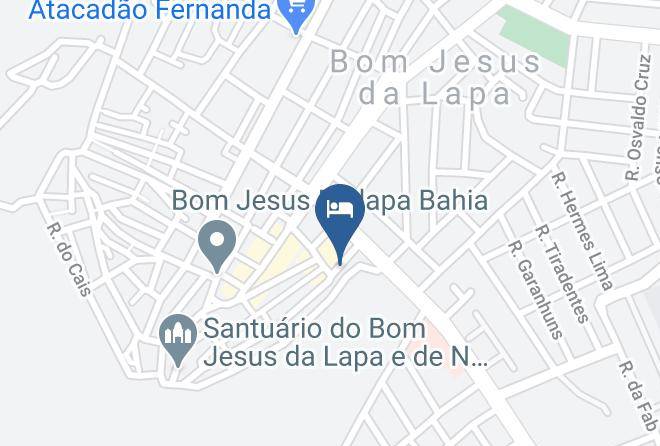 Bom Jesus Da Lapa - Algaroba Pousada Hotel Maps