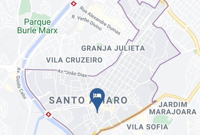 Sao Paulo Santo Amaro - Algarve Hotel Maps