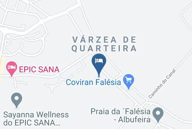 Albufeira - Algarve Motorhome Park Falesia Maps