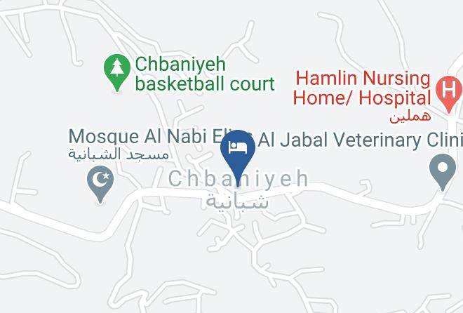 Baabda - Alghaba Hotel Maps