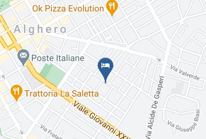 Sassari - Alghero Maredream Maps