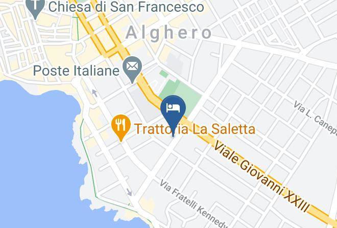 Sassari - Alghero Roof Garden Maps