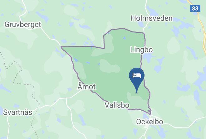 Ockelbo - Algparkens Stugby Maps