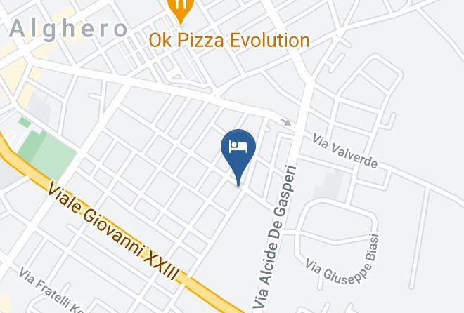 Sassari - Alguest B&b Maps