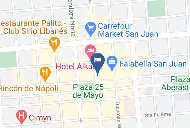 San Juan - Alhambra Inn Hotel Maps