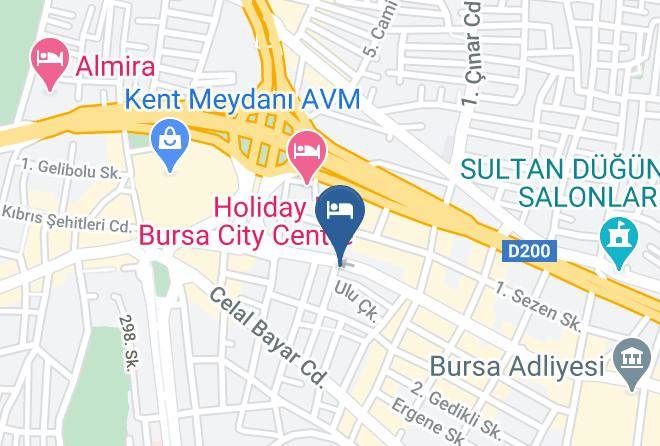 Osmangazi - Meta Hotel Maps