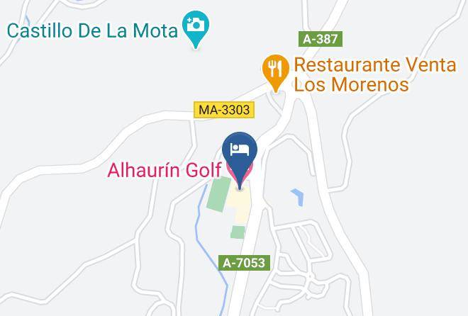 Malaga - Alhaurin Golf Hotel Maps