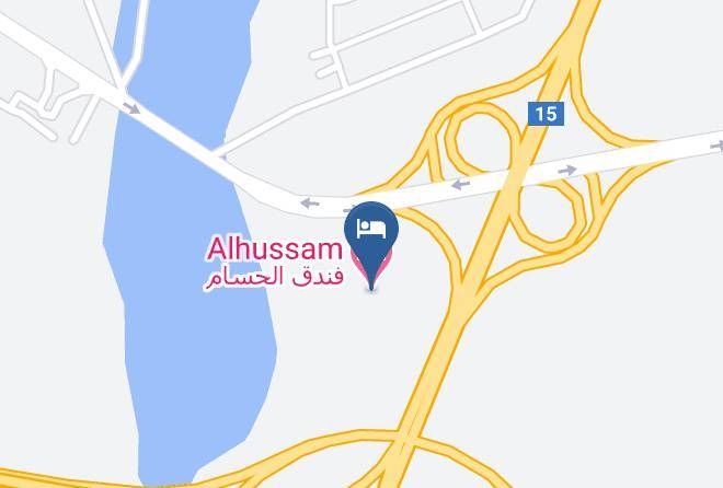 Al Seeb - Alhussam Hotel Maps