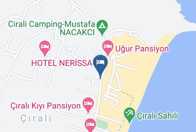Antalya - Ali Baba Pansiyon Maps