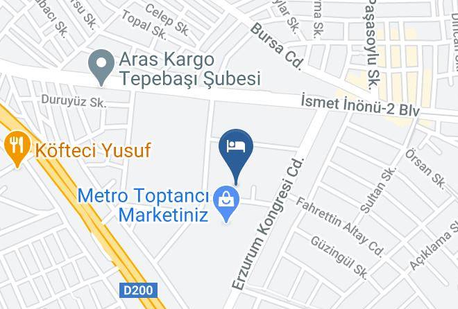 Tepebasi - Ali Guven Anadolu Otelcilik Ve Tml Uygulama Oteli Maps