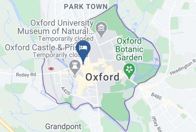 Oxon - Ali Inn Oxford Maps