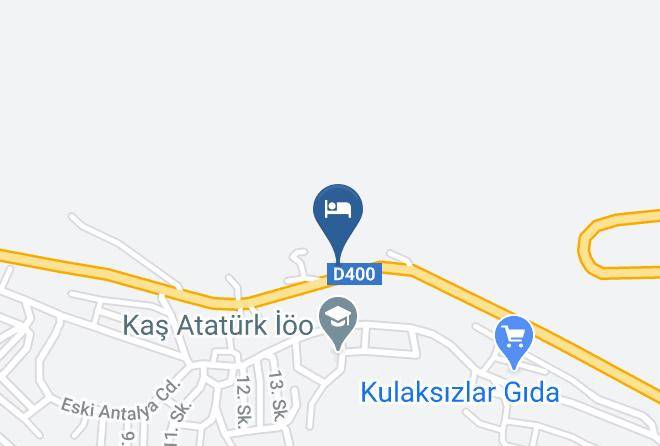 Kas - Ali's Bungalow Maps