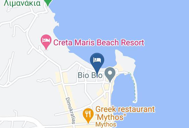 Iraklion - Alia Beach Hotel Maps