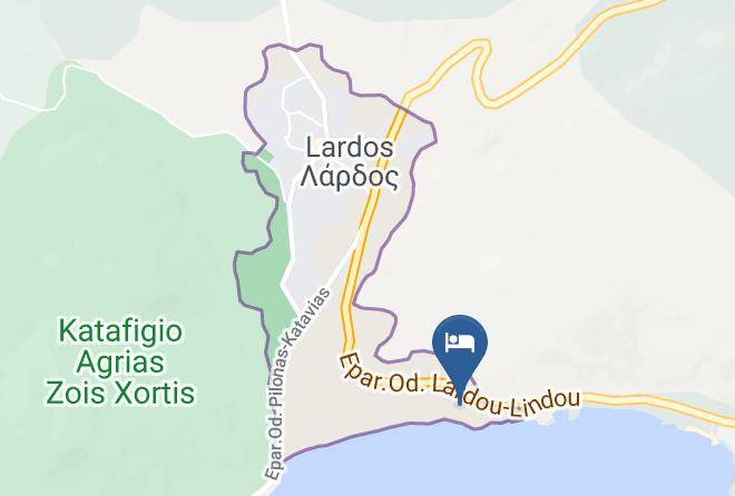 Dodecanese - Privilege Beach Hotel Maps