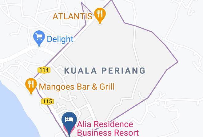 Langkawi - Alia Residence Business Resort Maps