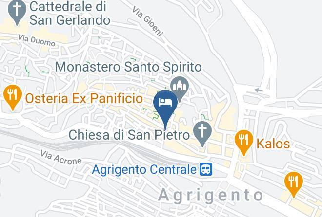 Agrigento - Alice B&b Maps