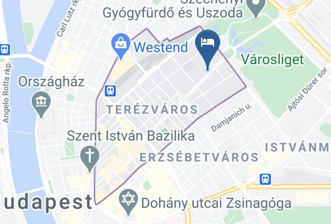 Budapest Terezvaros - Alice Hotel Maps