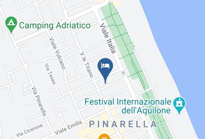 Alice Hotel Cervia Map