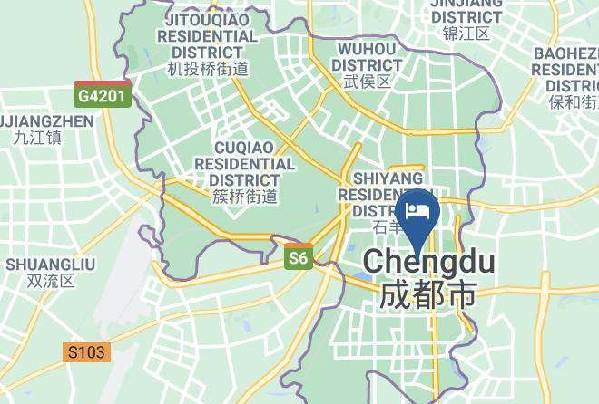 Chengdu - Alice Hotel Maps