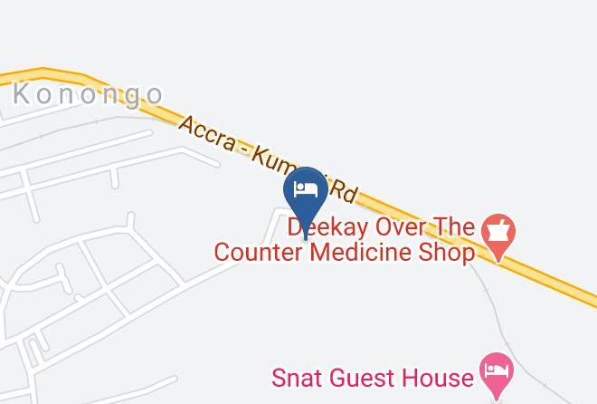 Asante Akim North - Alice Tee Hotel Maps