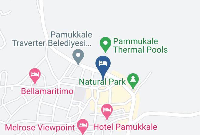 Pamukkale - Hotel Alida Pamukkale Maps