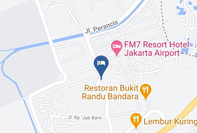 Kota Tangerang - Alifah 2 Hotel Maps