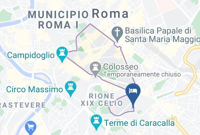 Rome - Aliflora Casa Vacanze Maps