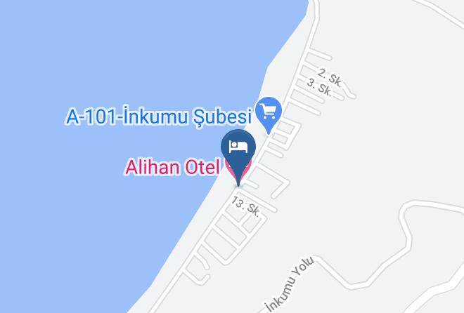 Bartin - Alihan Otel Maps