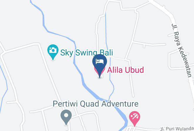 Gianyar Regency - Alila Ubud Maps