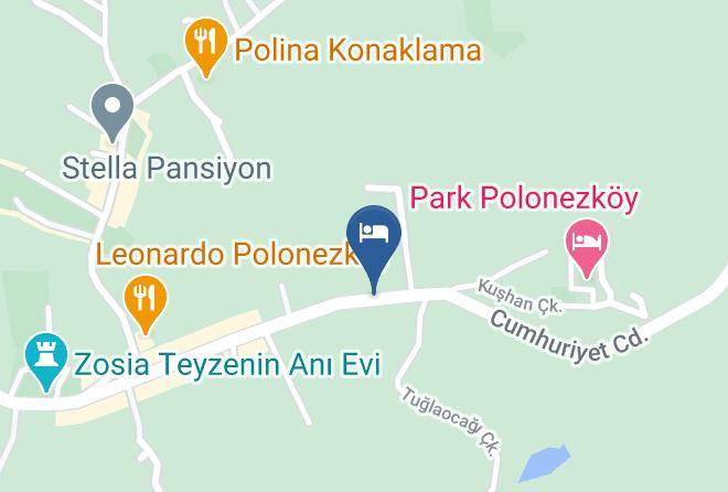 Polonezkoyu - Alinda Otel Maps