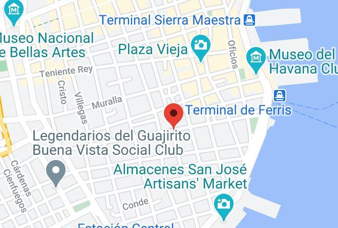 La Habana Vieja - Alisa Amigos Del Mundo Maps
